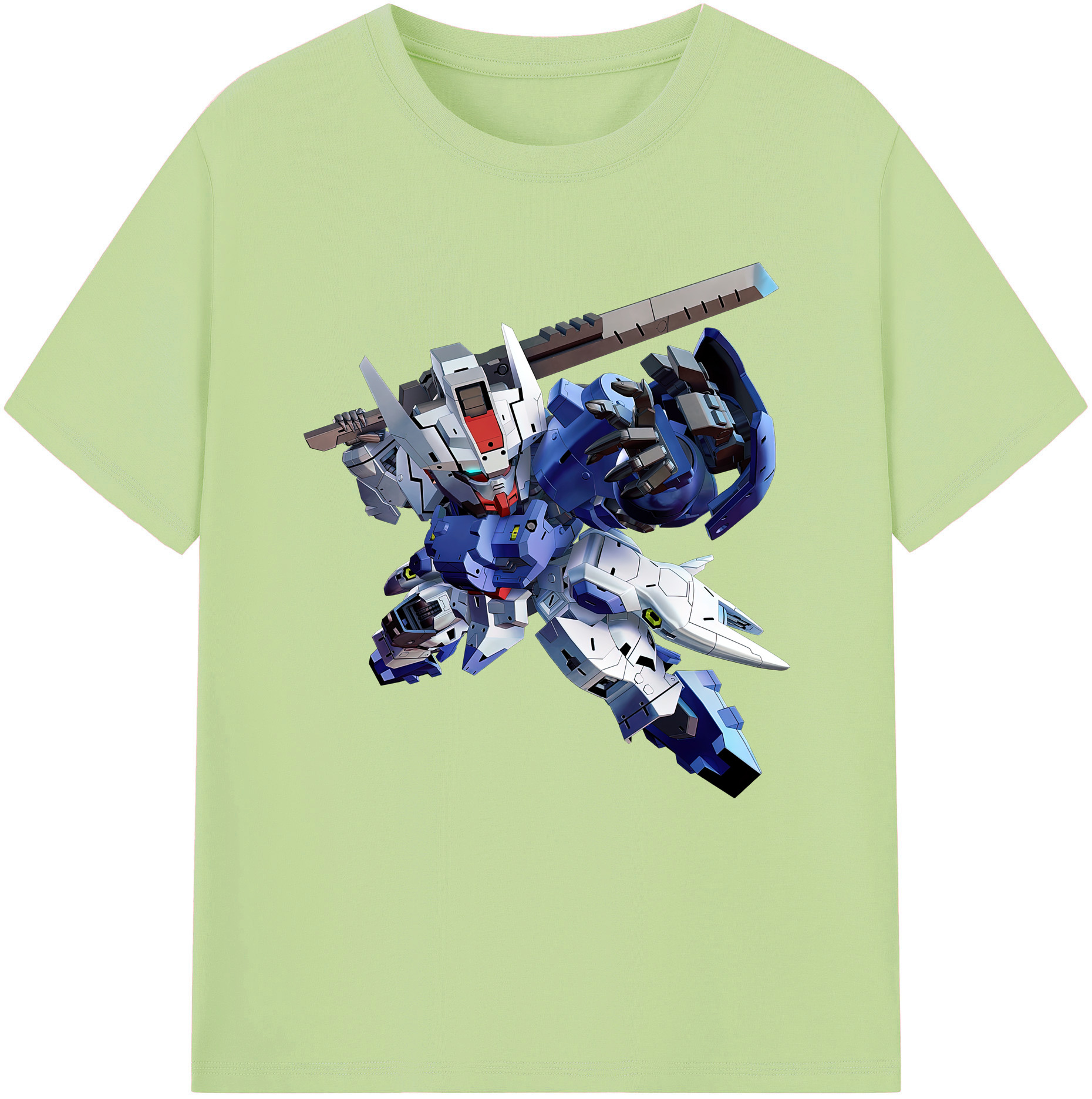 （画像用） 機動戦士ガンダム Mobile Suit Gundam 綿100％半袖Tシャツ（フロントプリント）